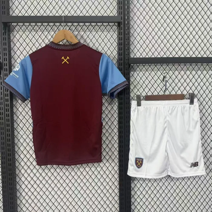 Kids West Ham United Home Suit 26/27 | Soc Jersey - Premium Football Jersey