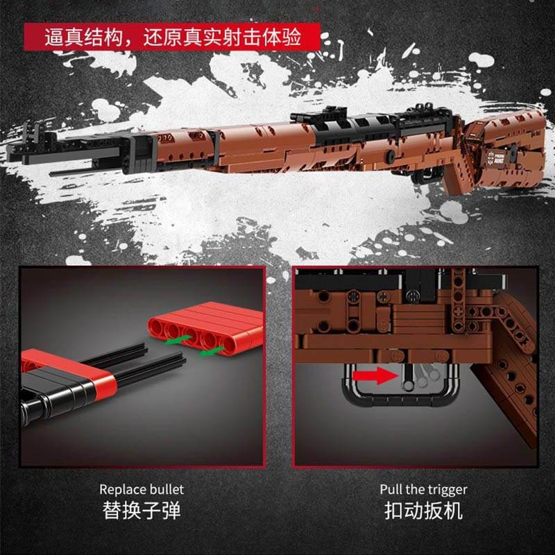 MOULD KING 14002S - PUBG Kar98k