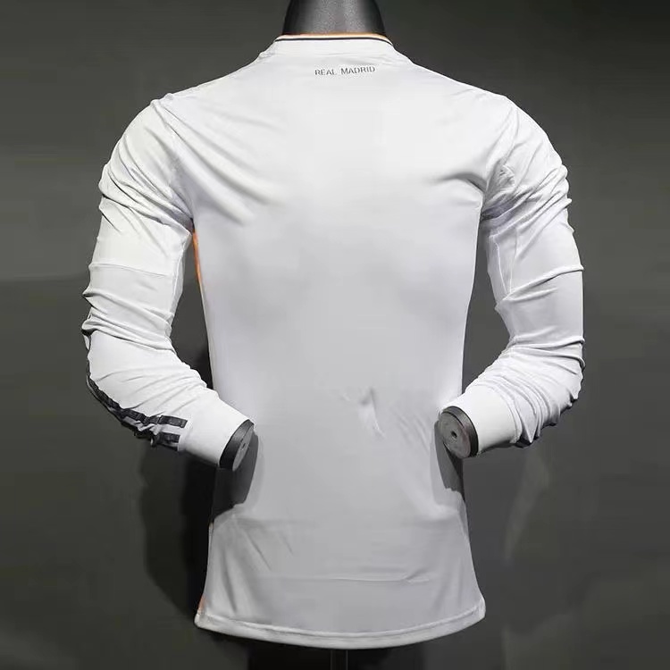 Retro 13-14 Real Madrid home Long sleeve Player version
