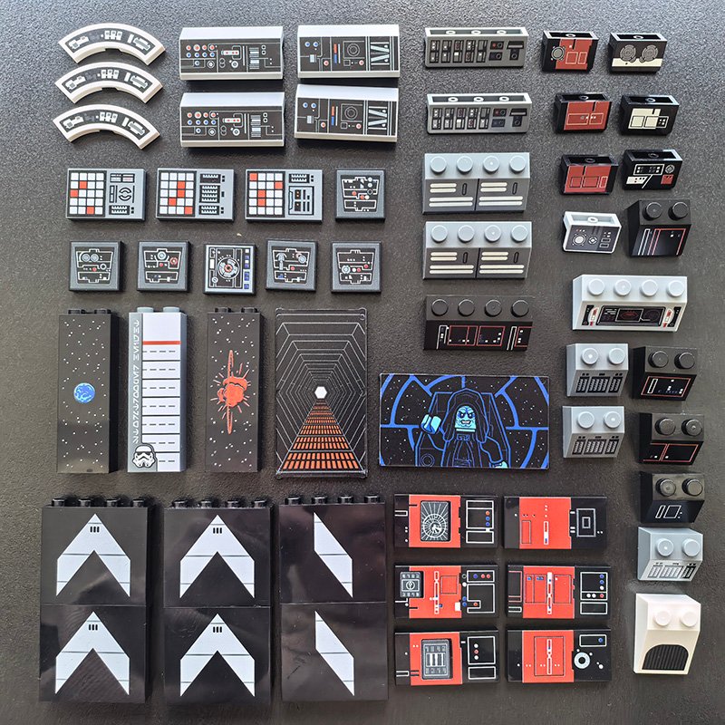 Print Parts For 75419 Death Star
