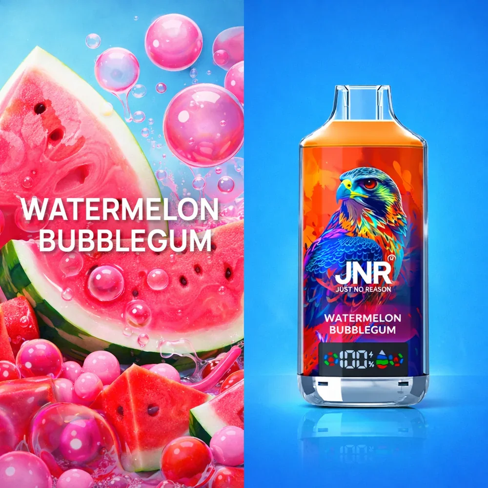 JNR Falcon X 18K Disposable Vape – Watermelon Bubblegum - Vaba Vaba