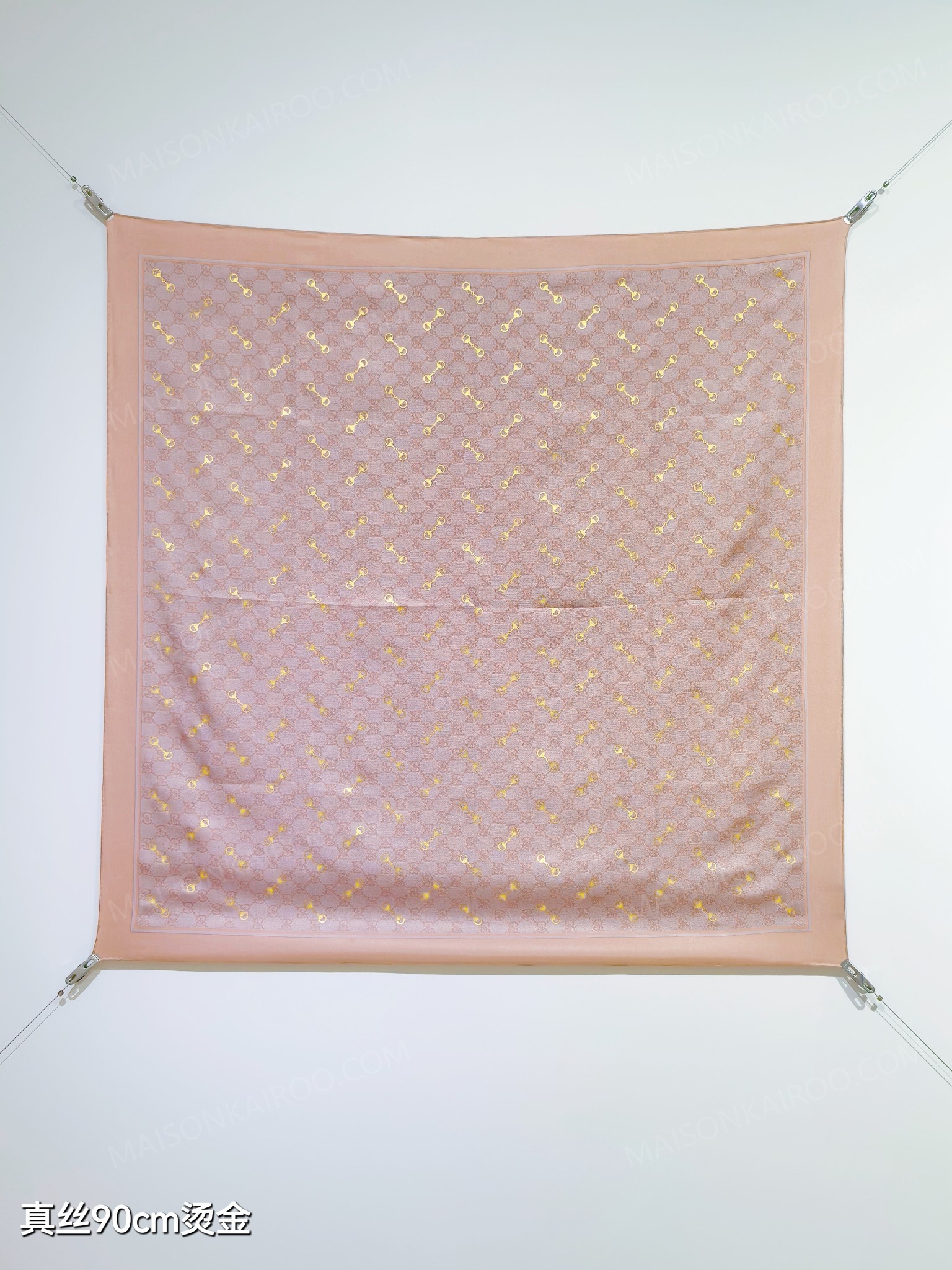 Gucci Hot Stamping GG Square Scarf - KAIROO
