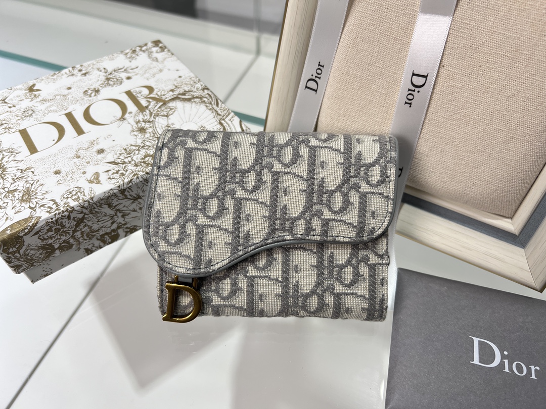 Dior Saddle Compact Wallet