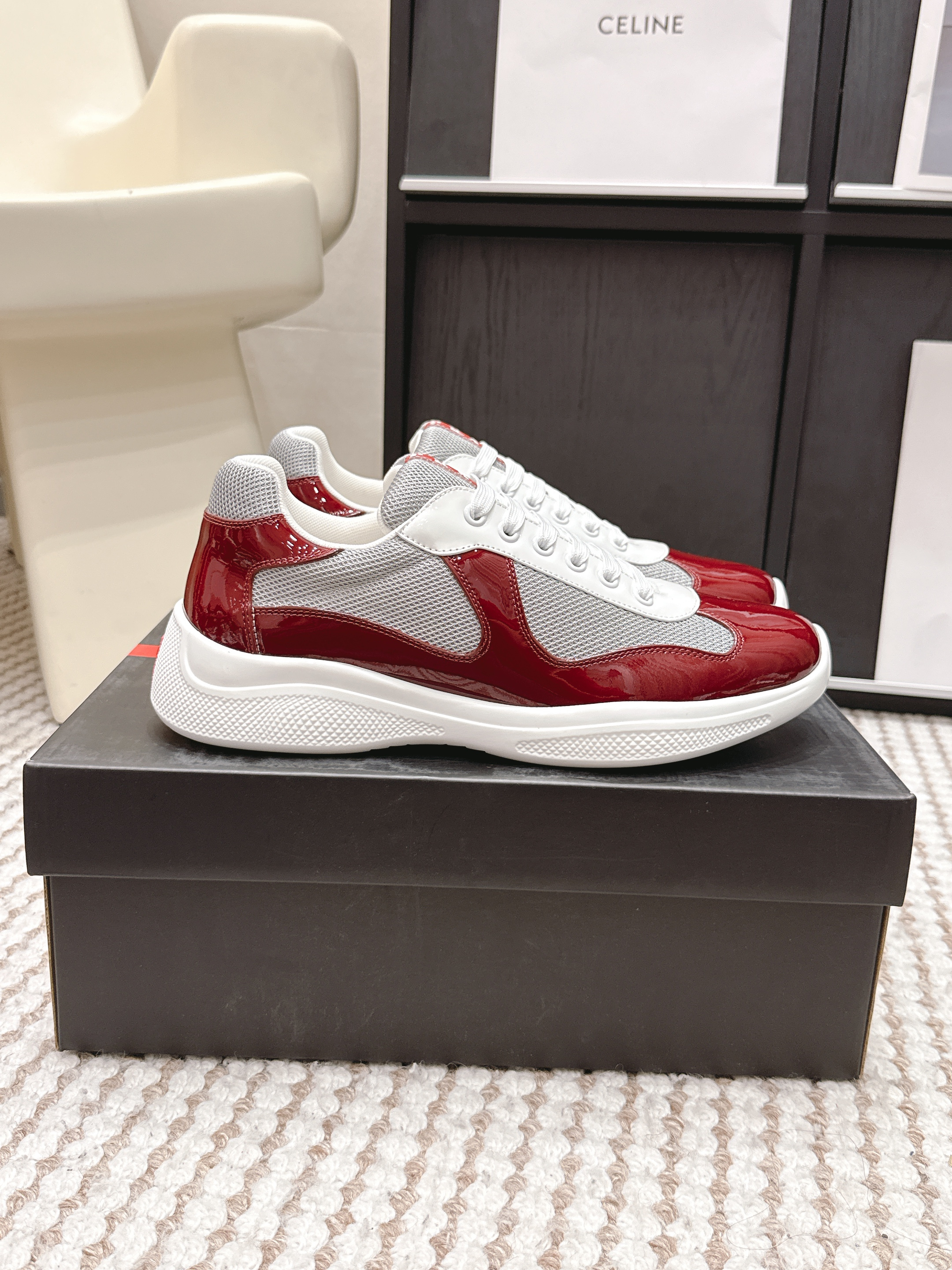 Prada America's Cup Men's Sneaker