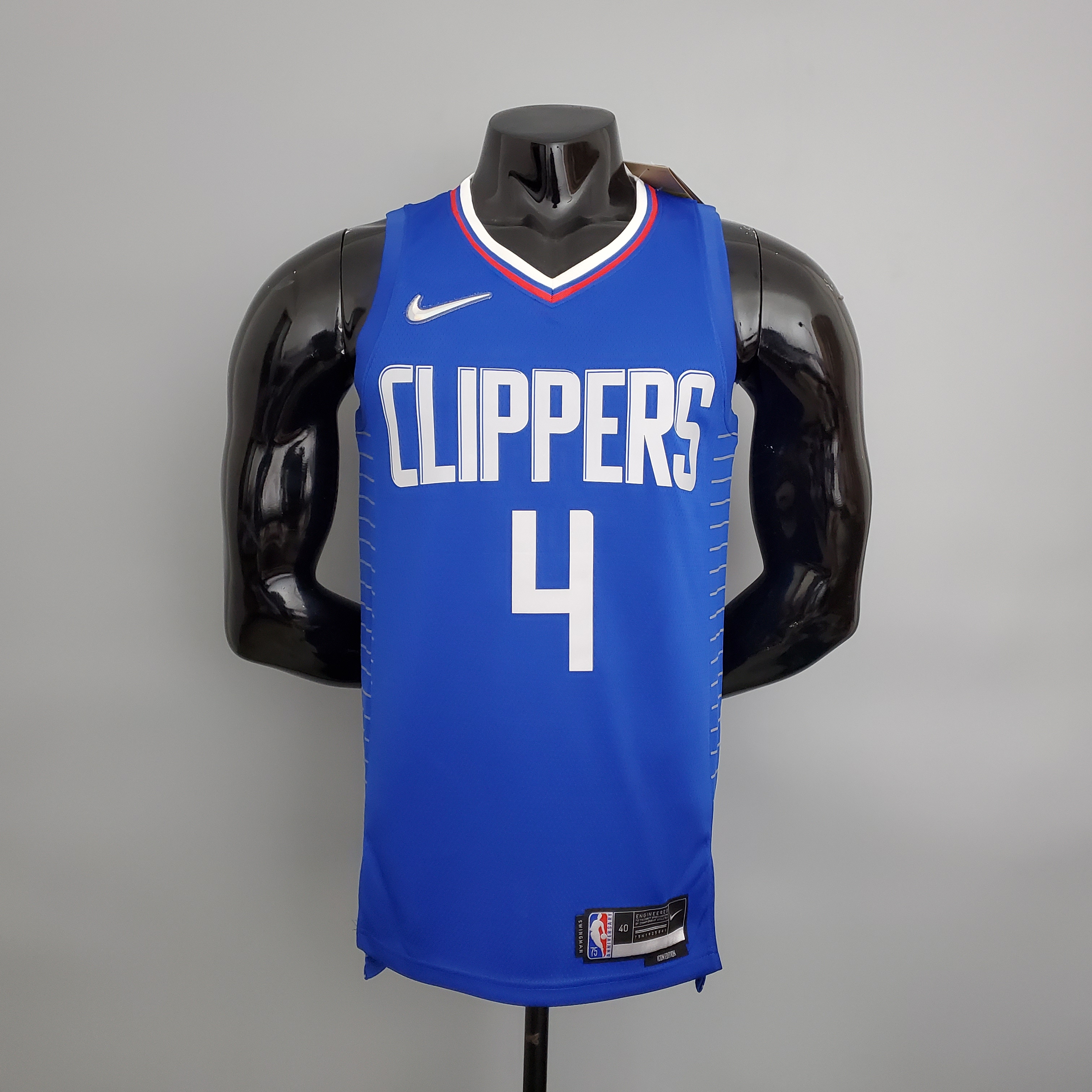 Rajon Rondo LA Clippers 75th Anniversary Swingman Jersey Blue