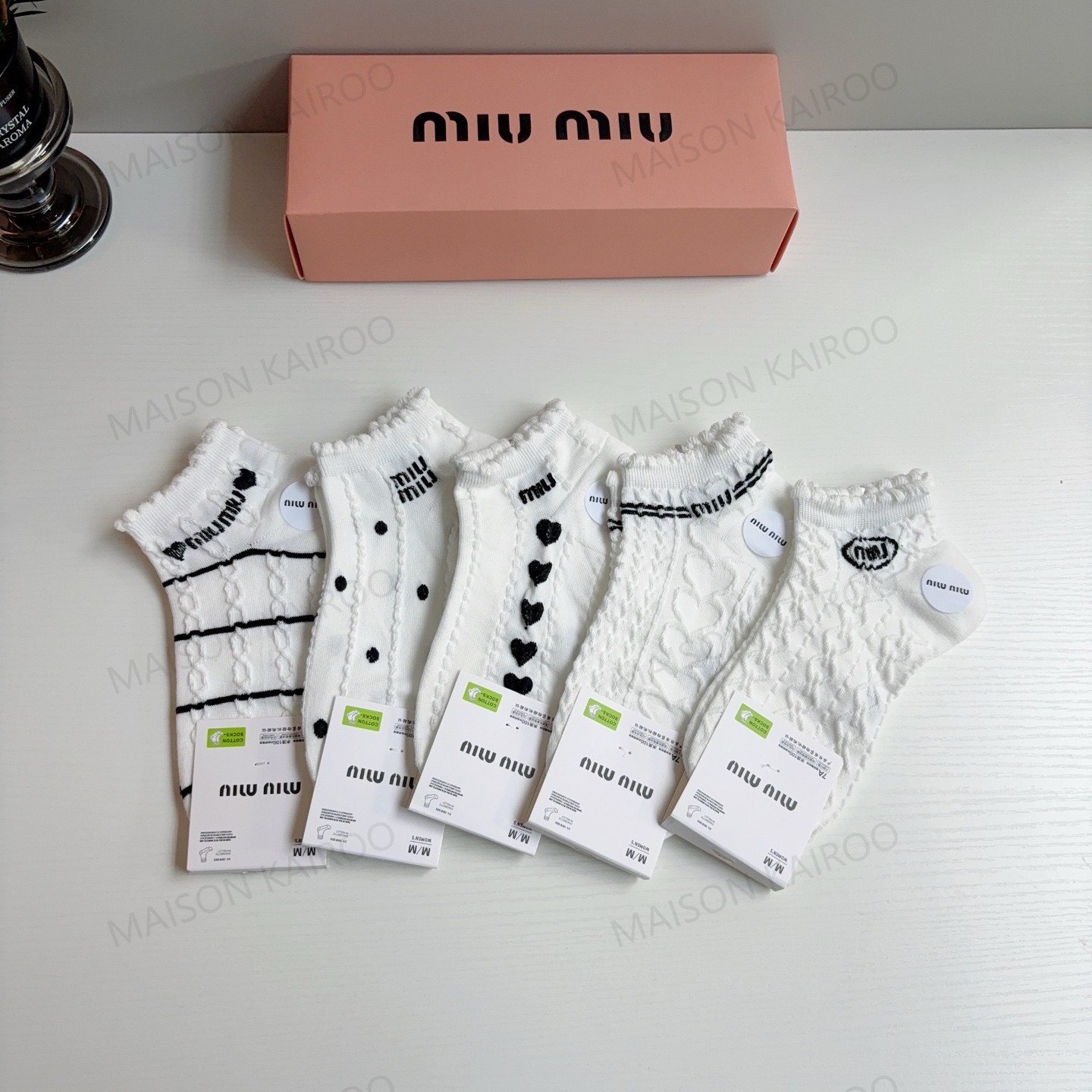 MIU MIU Socks 5-Pack - KAIROO