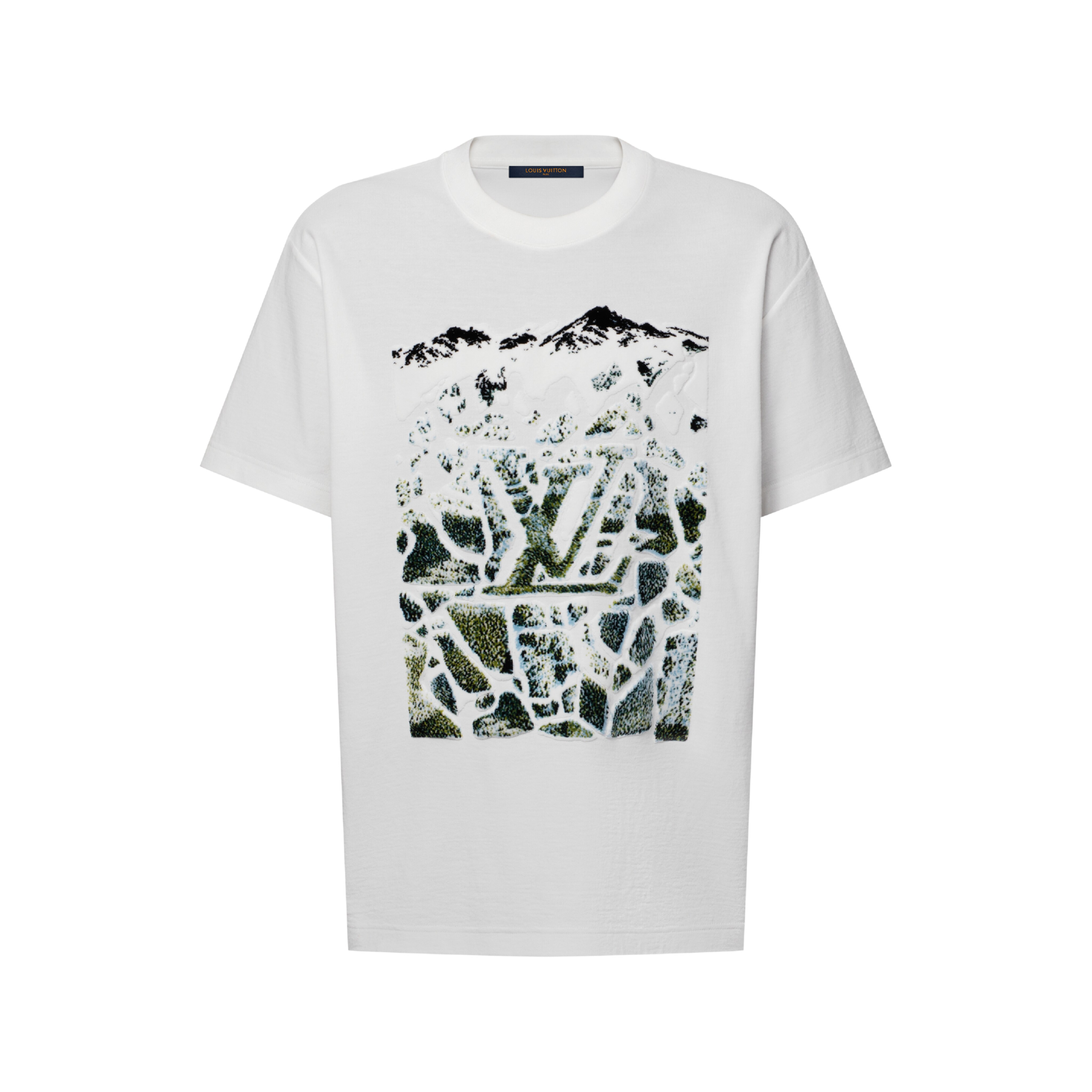 ベルベット ジャカードショートスリーブTシャツ
