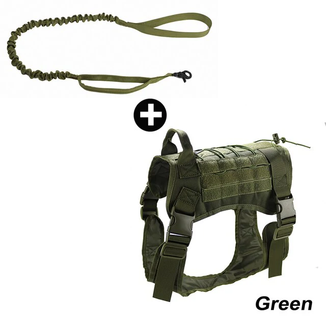 Tactical Dog Harness Military Dog Clothes K9 Service Dog Vest Harness Dogs Accessories Tactical Service Dog Vest for Dogs