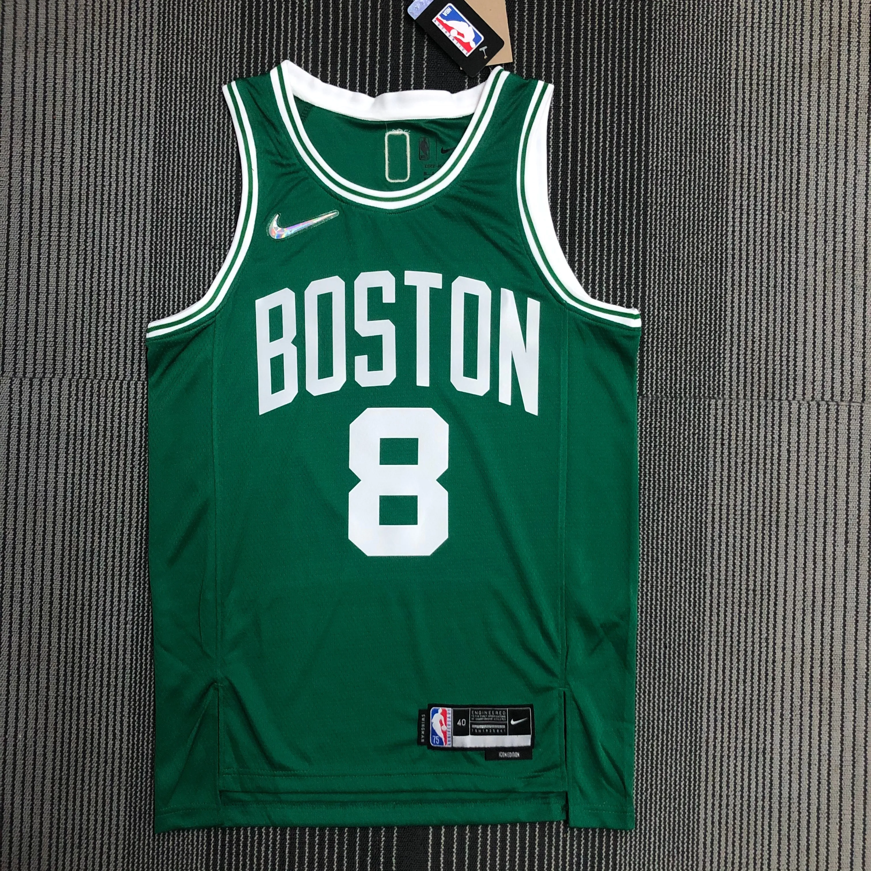 75th Anniversary Boston Celtic Green No.8 Walker