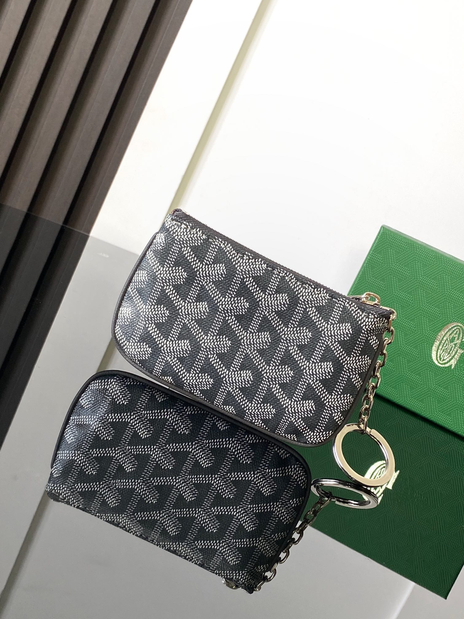 Goyard Sénat Nano Key Pouch-Grey