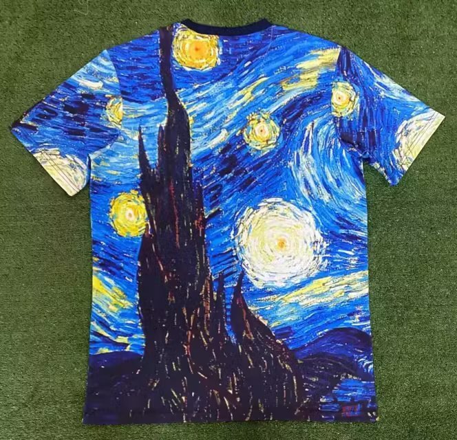 2324  Ajax Van Gogh paintings Jersey S-2XL