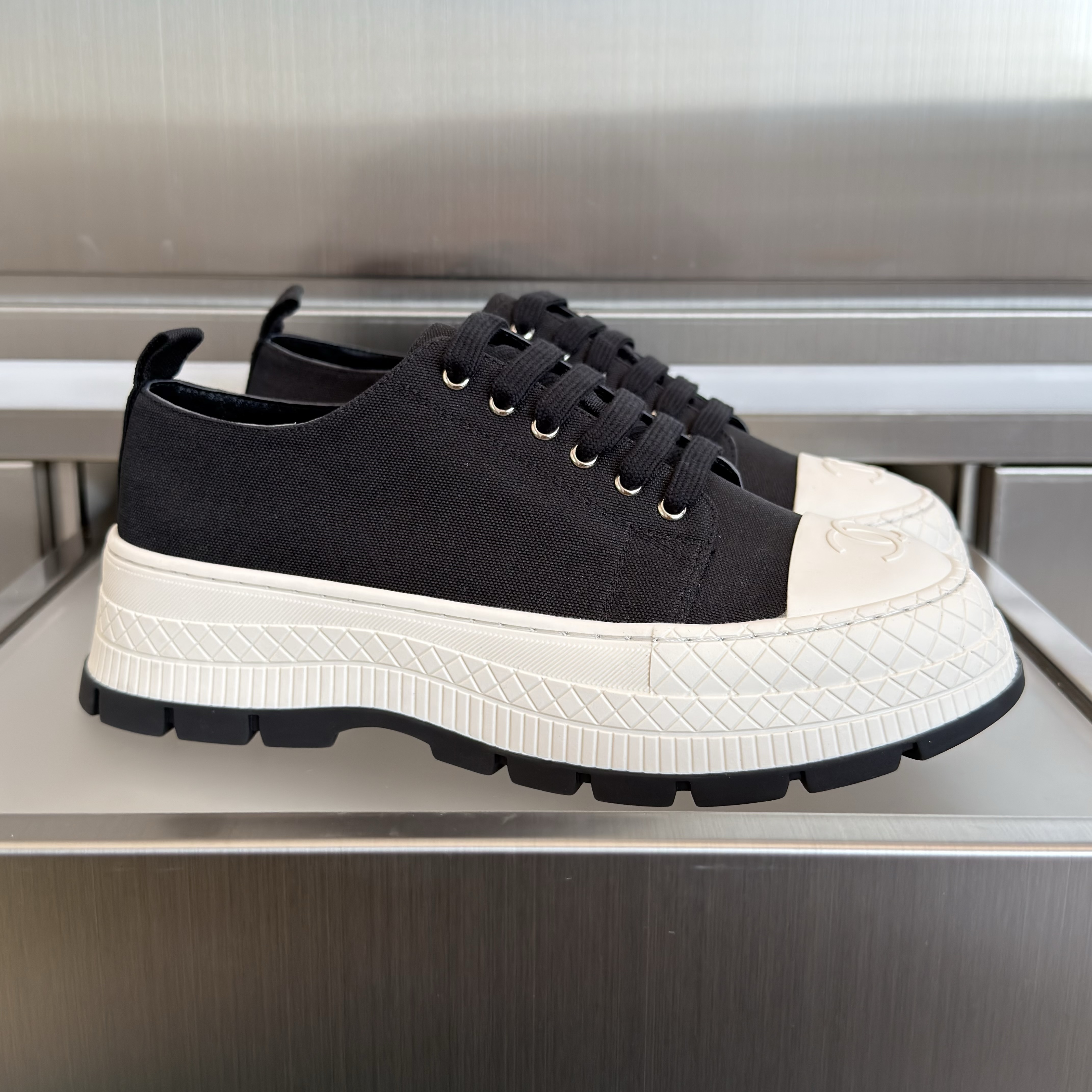 Chanel Canvas Sneaker