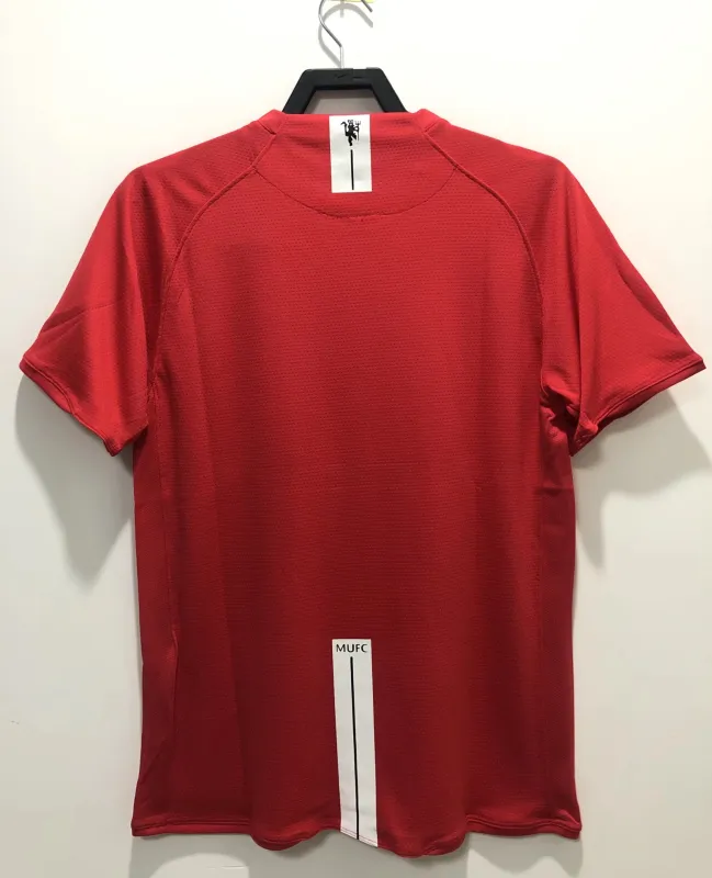 2007-08 Manchester United Retro Jersey Home