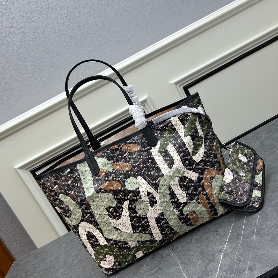 Goyard graffiti Tote handbag shoulder bag