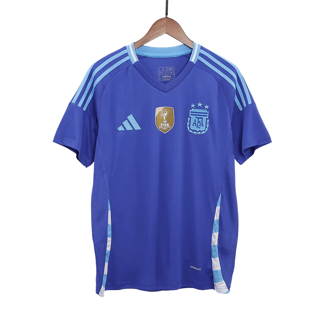 2024 Argentina Away Jersey Messi #10 Di Maria #11 J.Álvarez #9 Copa America