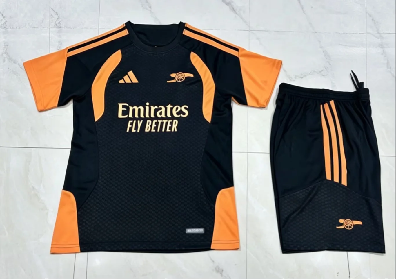 2026/27 Arsenal Straining Levver Yellow and Black Fans Soccer Jersey 1:1 Thai Quality
