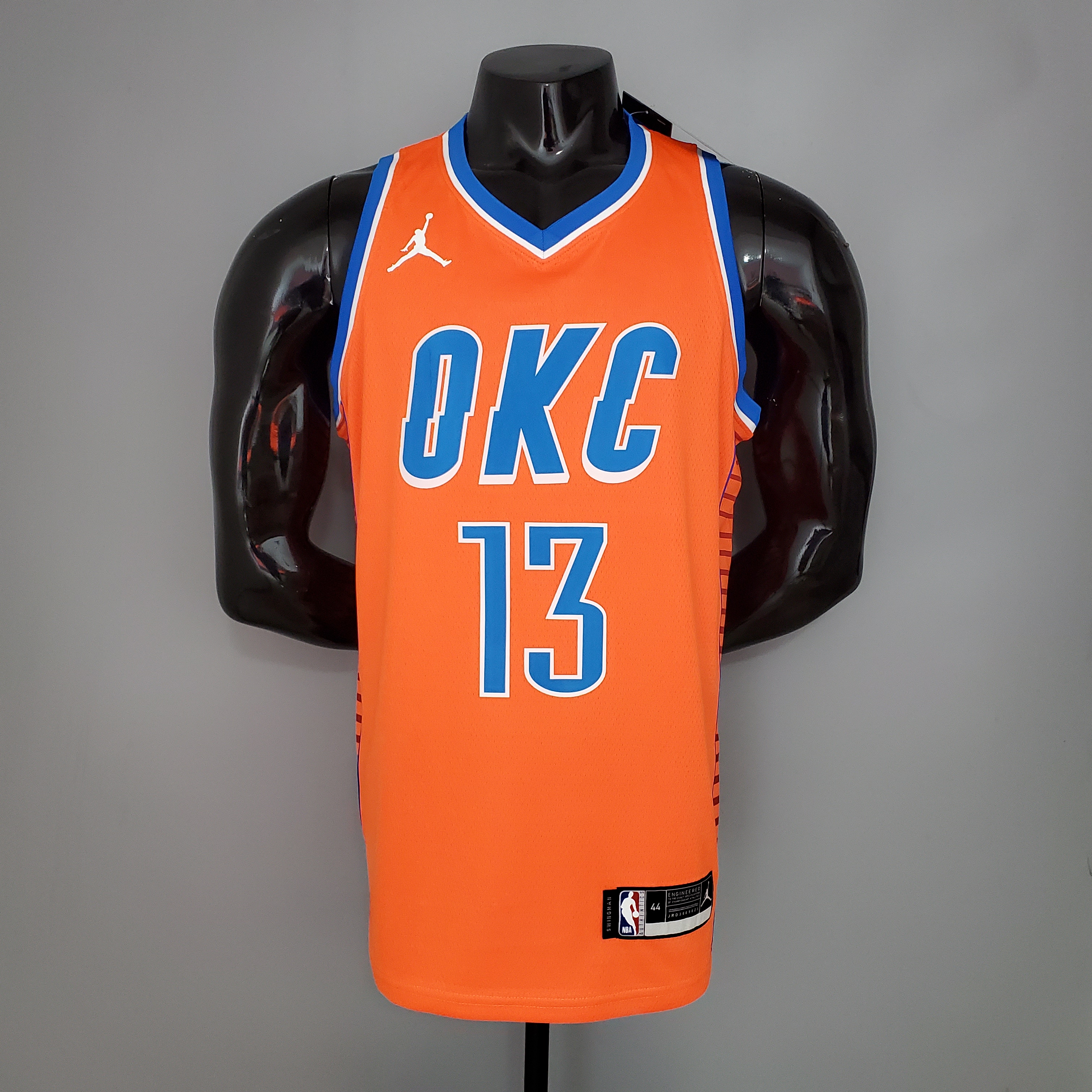 Paul George Oklahoma City Thunder Swingman Jersey Orange