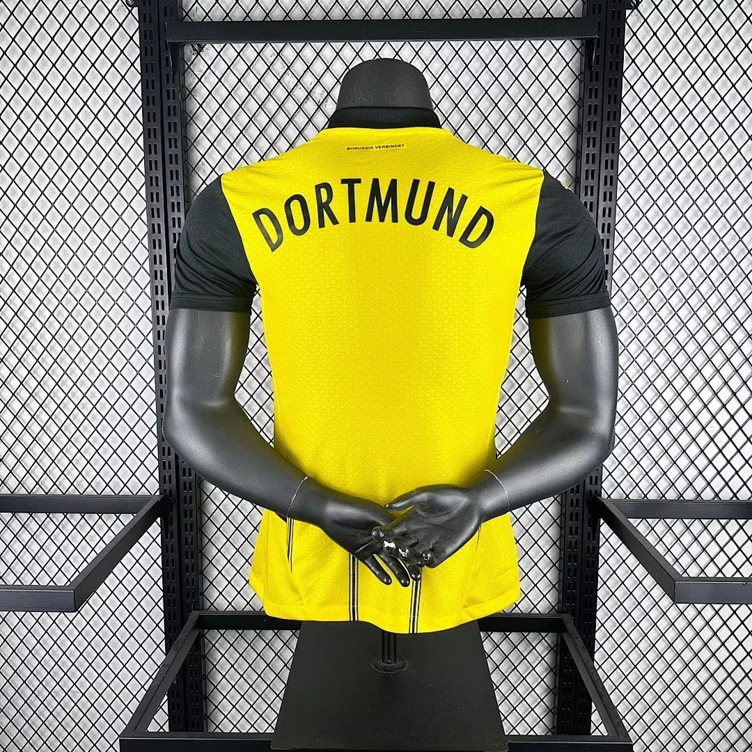 2024-25 Player Levver BVB Home Yellow Football Shirt 1:1 Thai Quality