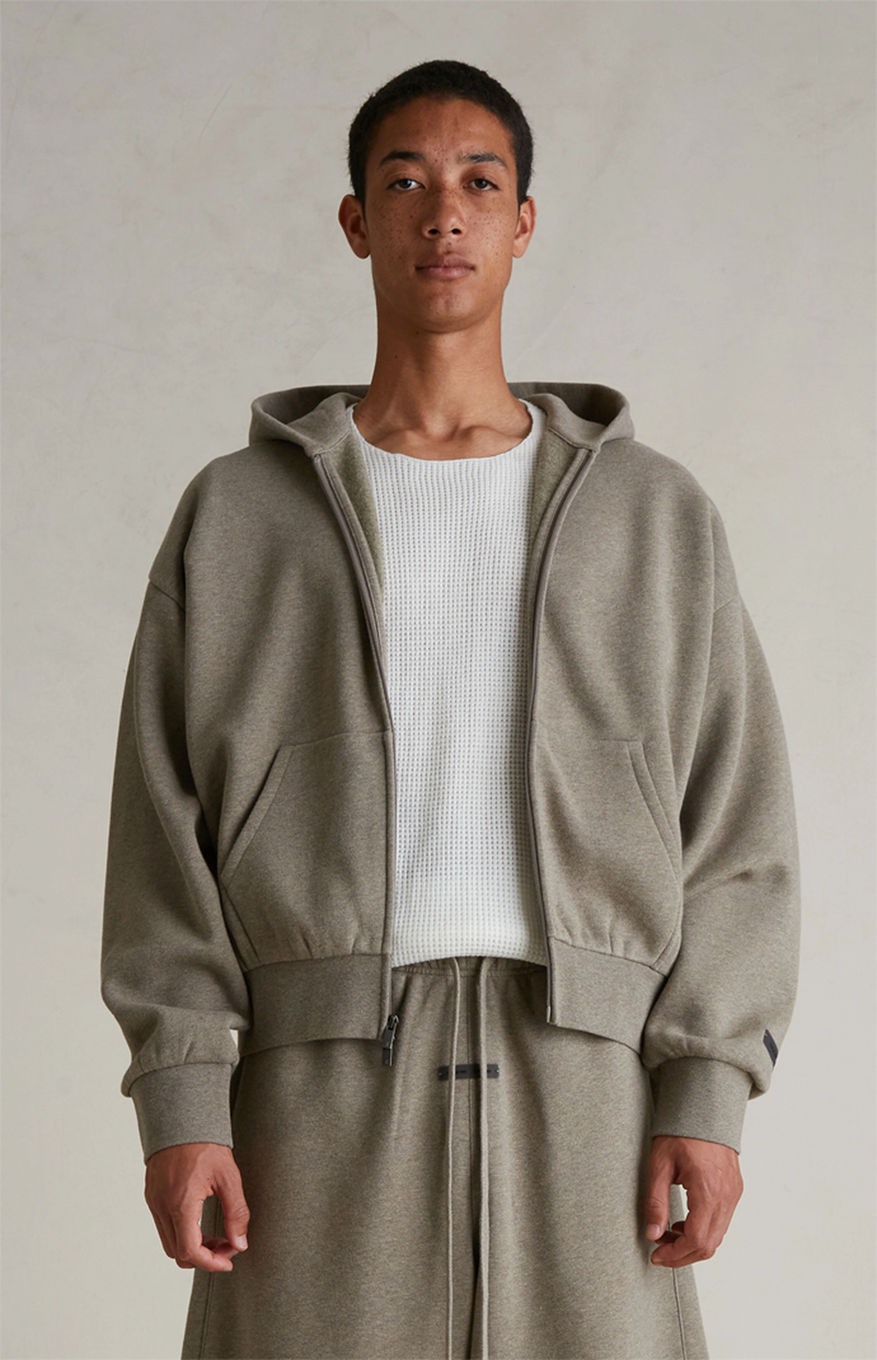 SP25 Essentials Full-Zip Hoodie (Metallic Logo)