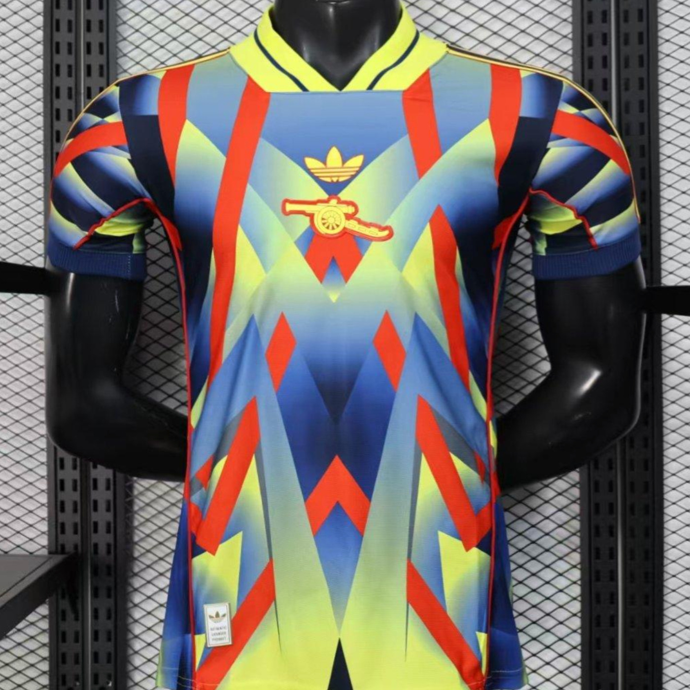 25/26 Player Version Arsenal Third Multi-Color with Geometric Diamond Pattern Jersey  S-XXL