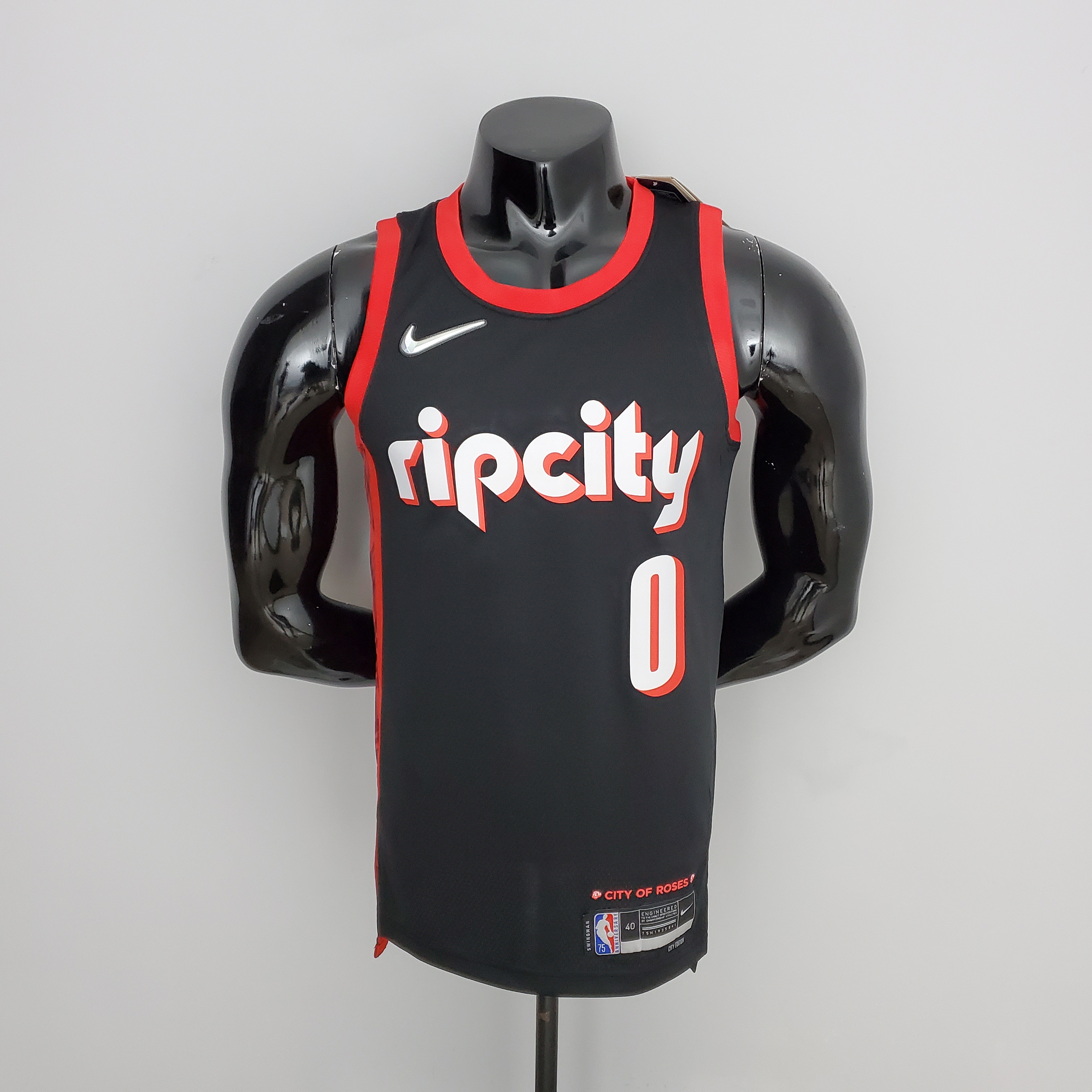 Damian Lillard Portland Trail Blazers 2022 Urban Edition Swingman Jersey Black