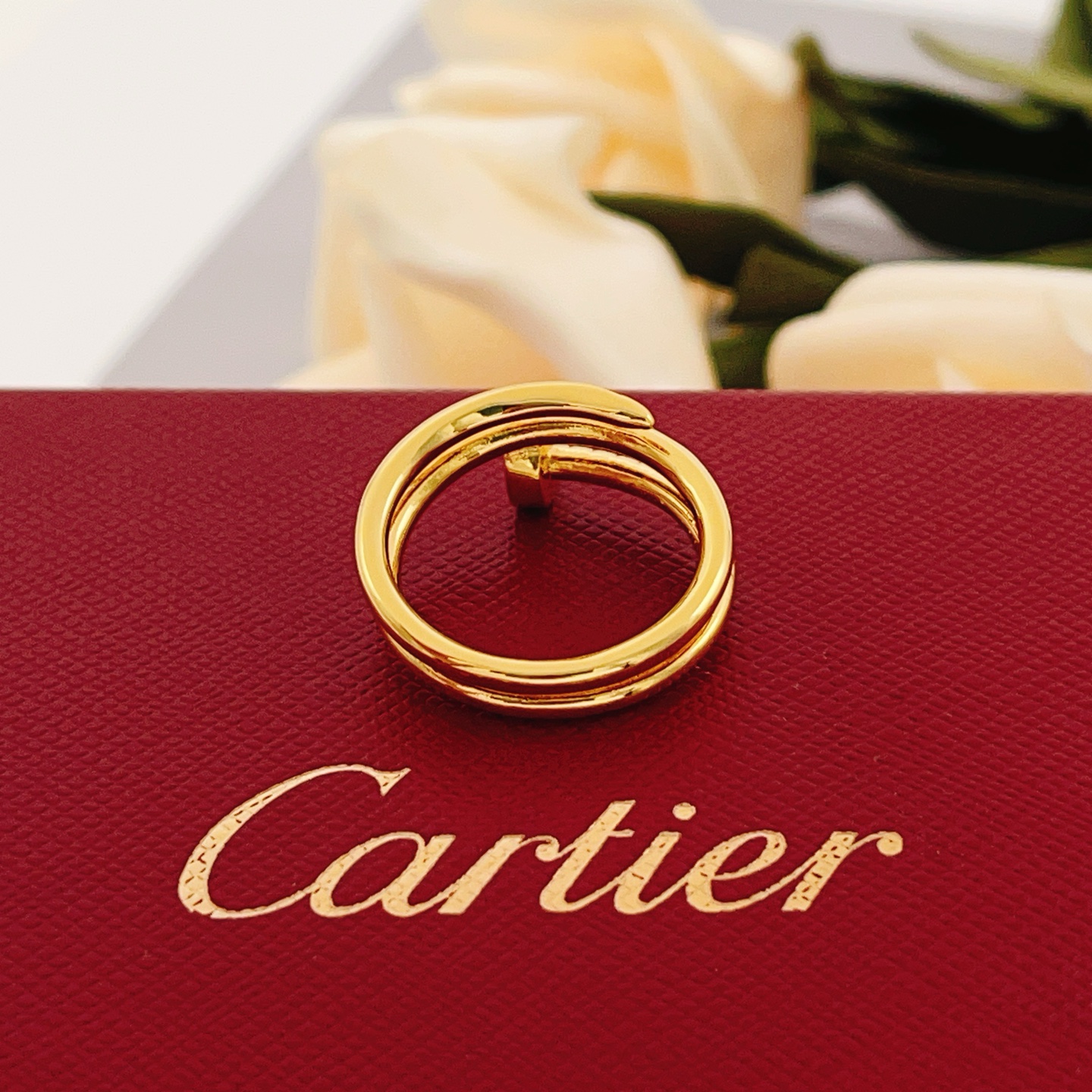 Cartier Fashion Designer Ring-Gold