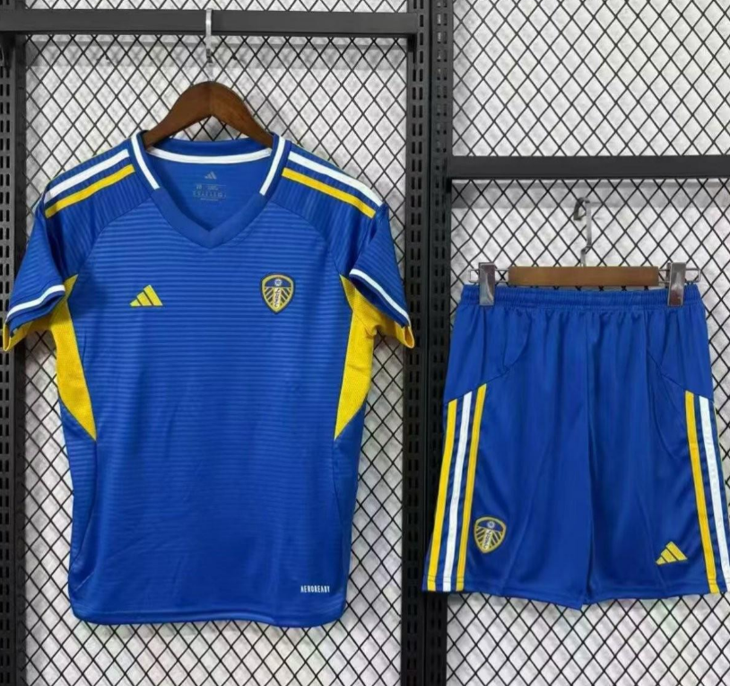 Kids 25/26 Leeds United Away Jersey 16-28