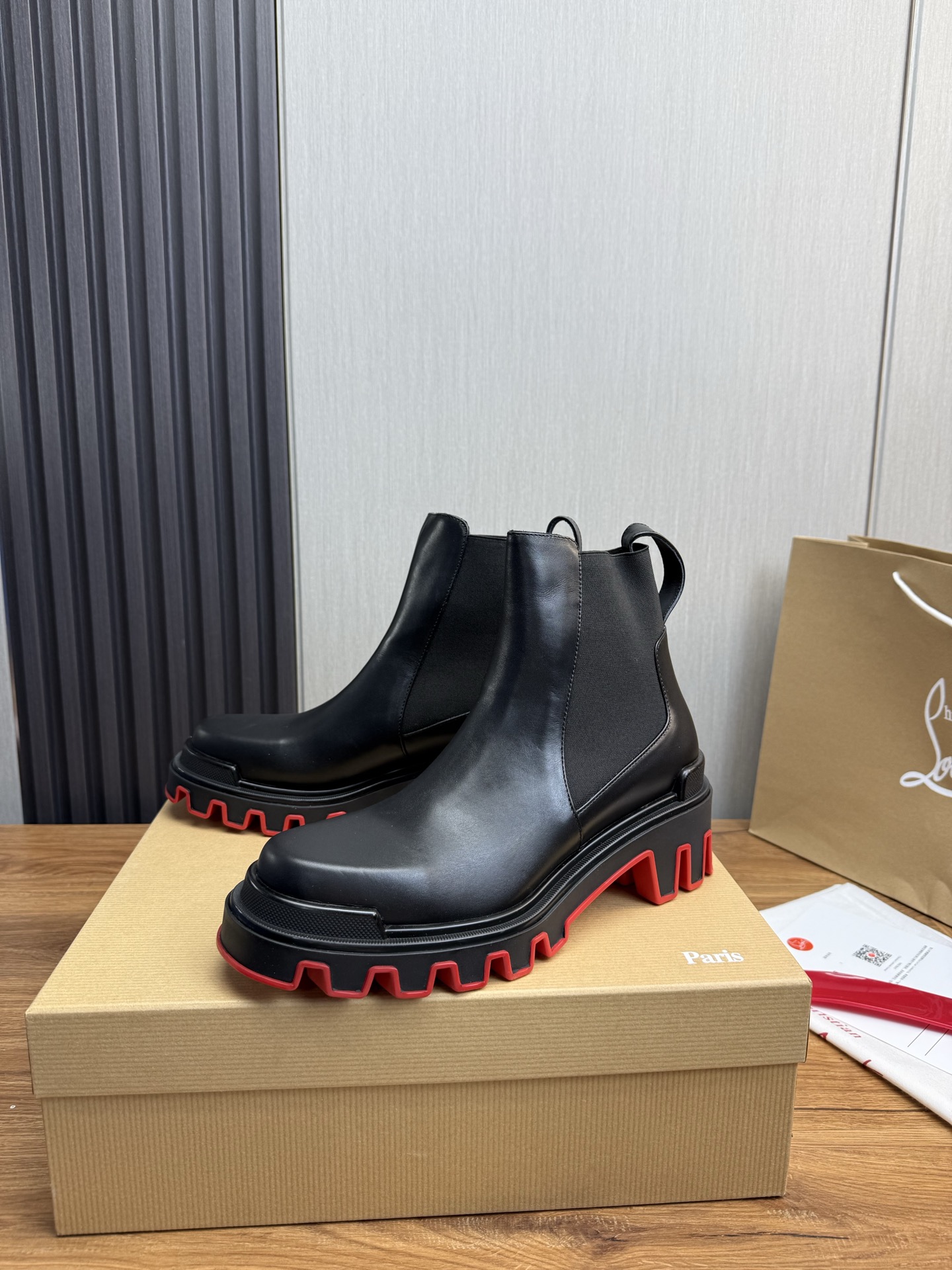 Christian Louboutin Men's Anklet Boots