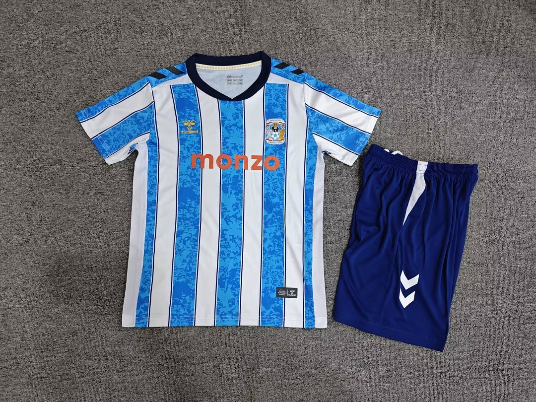 Kids Coventry City Home Suit 26/27 | Soc Jersey - Premium Football Jersey