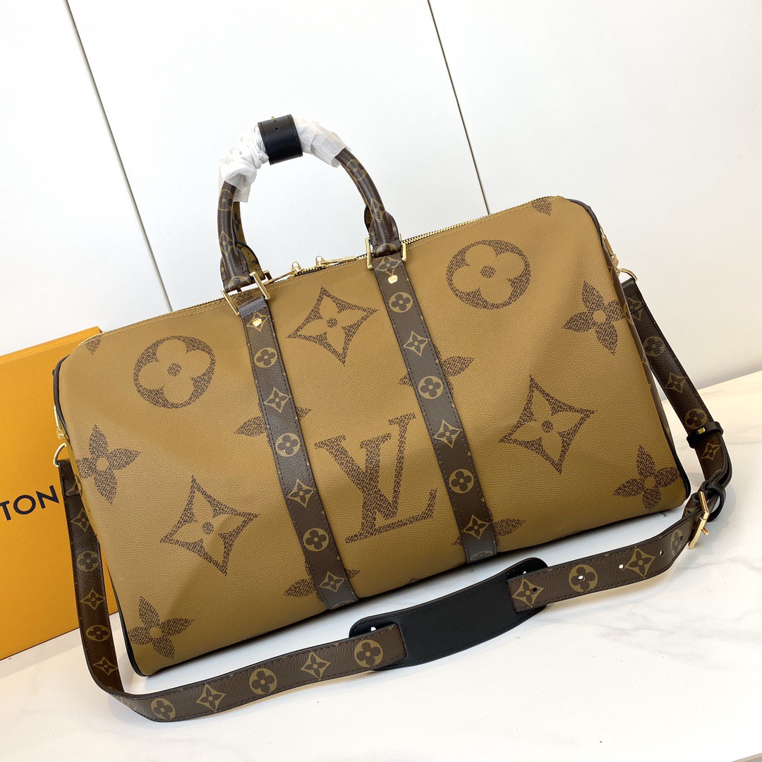Louis Vuitton LV Keepall Bandouliere 45 Travel Bag