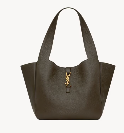 Saint Laurent Light Musk Grained Calfskin LE 5 À 7 Large Tote 763435
