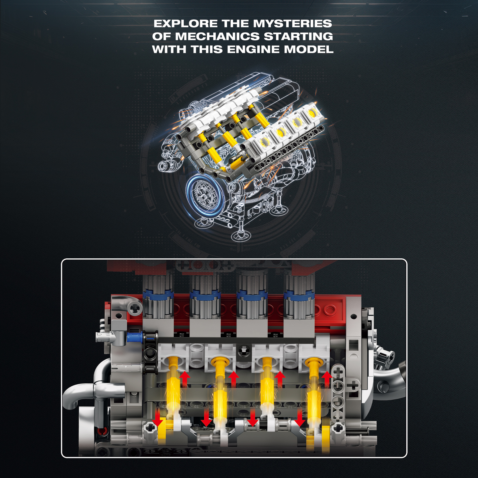 Reobrix 33015 - Engine (With Motor)