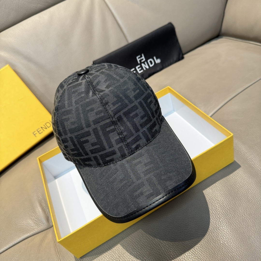 Fendi FF Logo Baseball Cap