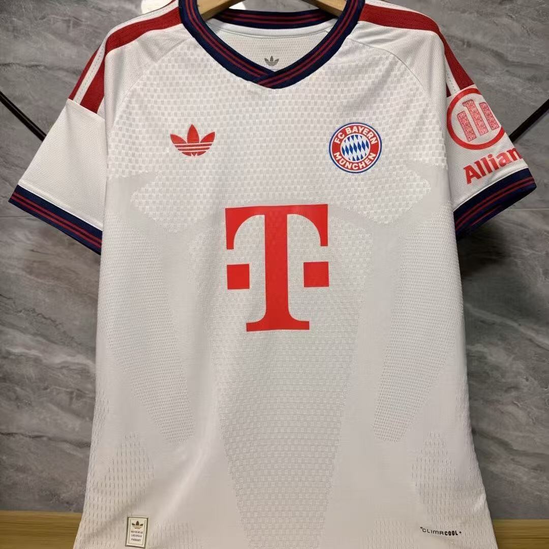 26-27Bayern München  Men Jersey Away  S-4XL Fan Version Red