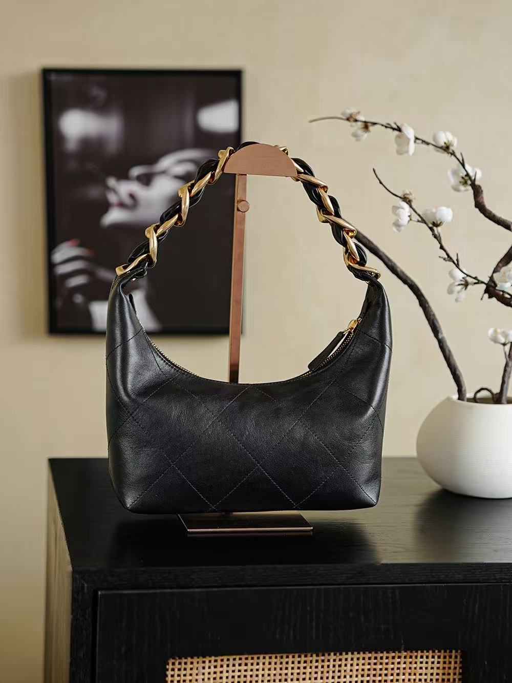 Chanel 25k Underarm Bag Hobo Bag