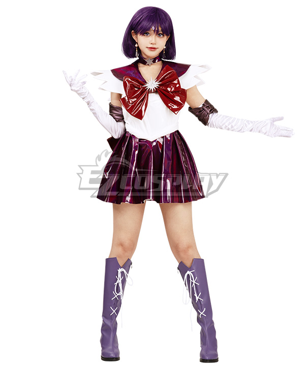 Sailor Moon 30th Anniversary Sailor Saturn Hotaru Tomoe Cosplay Costume