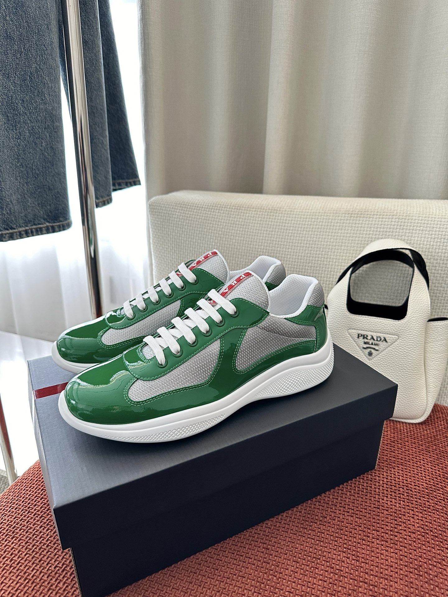 Prada America's Cup Men's Sneaker