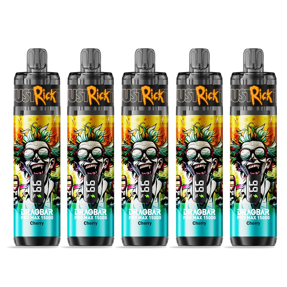 [5-Pack Bundle] Dragbar Pro Max 15K Disposable Vape (2%,15000 Puffs)