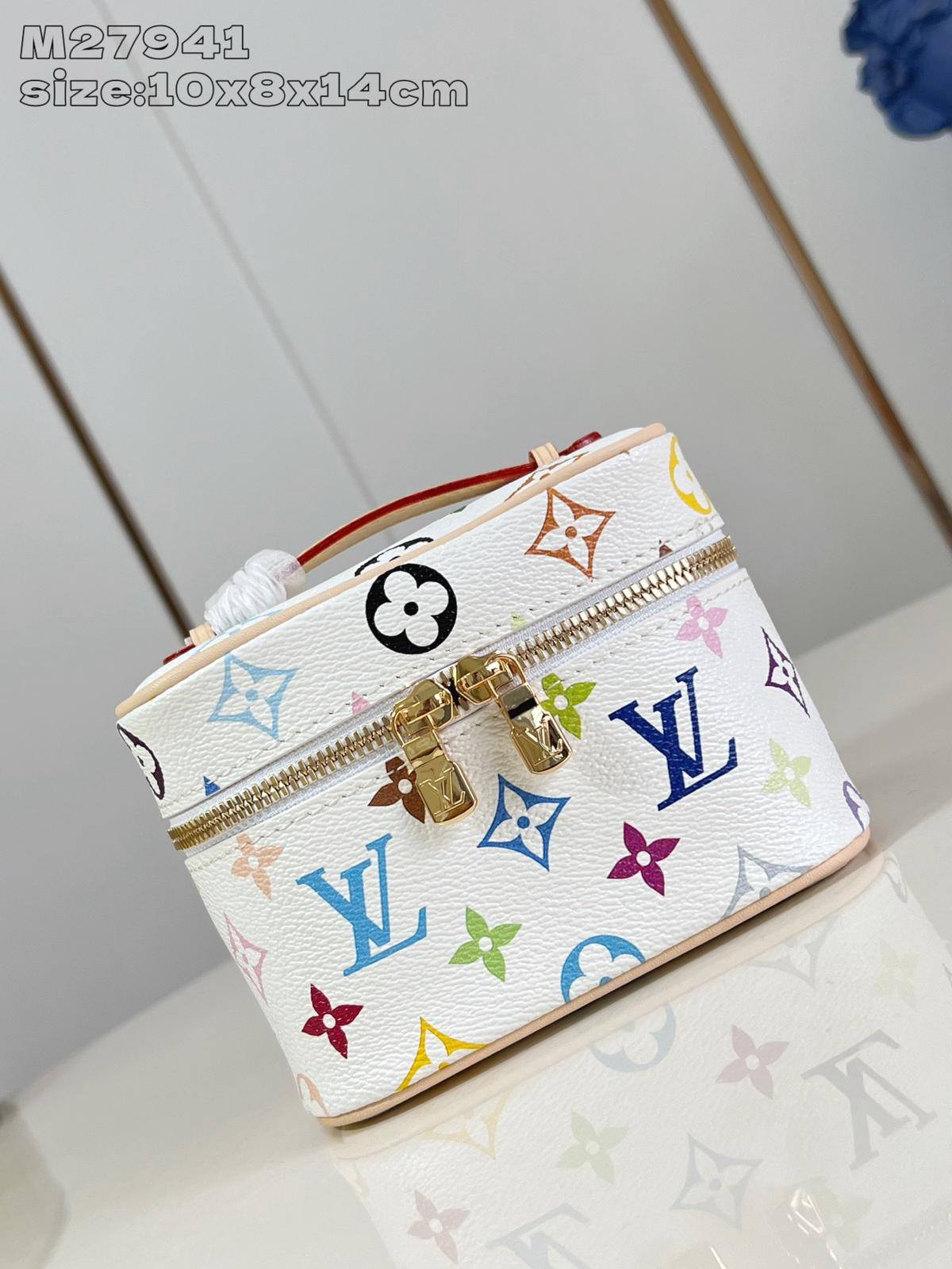 Louis Vuiton LV x TM Nice Nano cosmetic bag