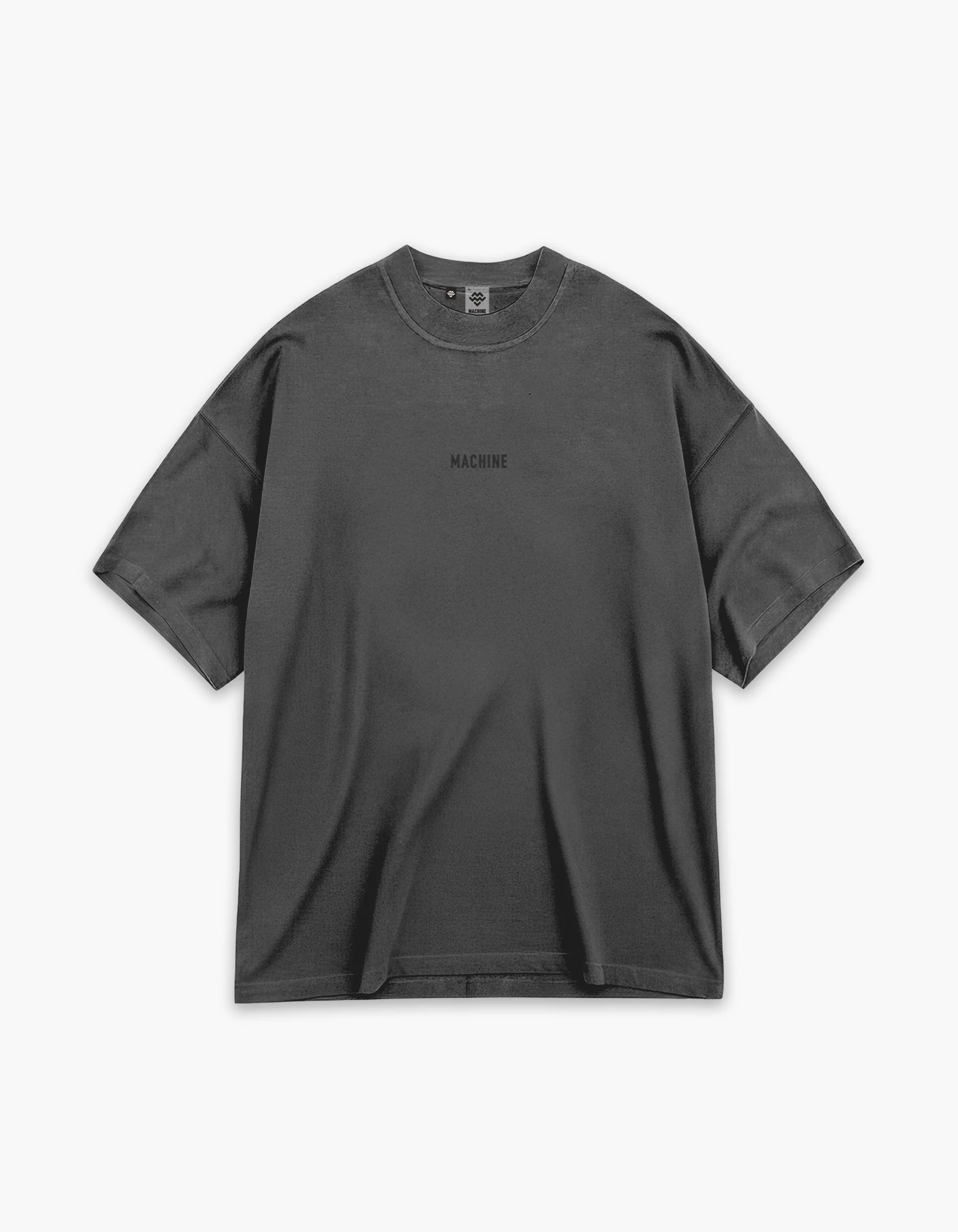 Warm Up Oversized T-Shirt (Washed Black)