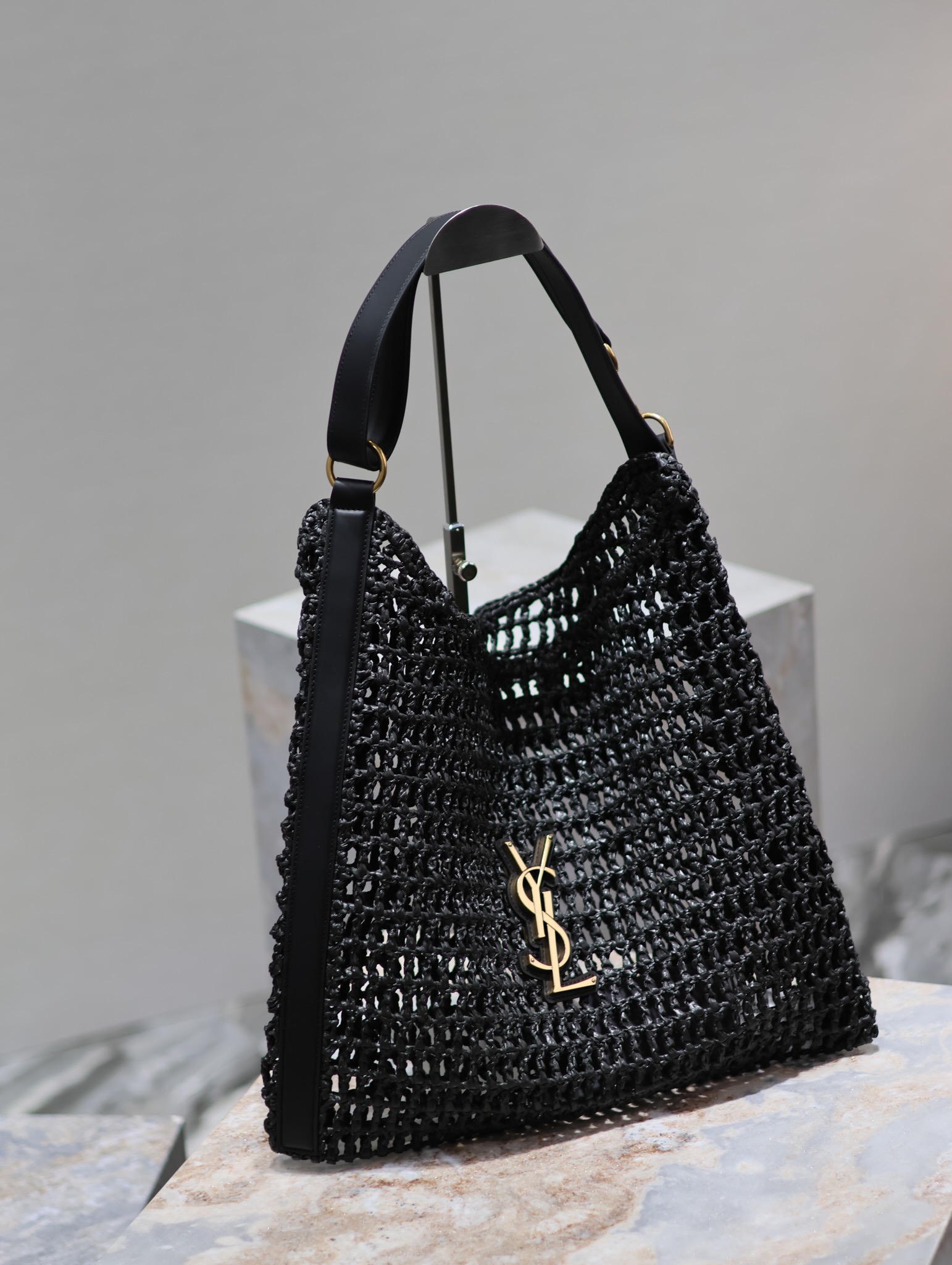 Saint Laurent YSL Handbag Shoulder Bag O*ALIS Woven Shoulder Bag