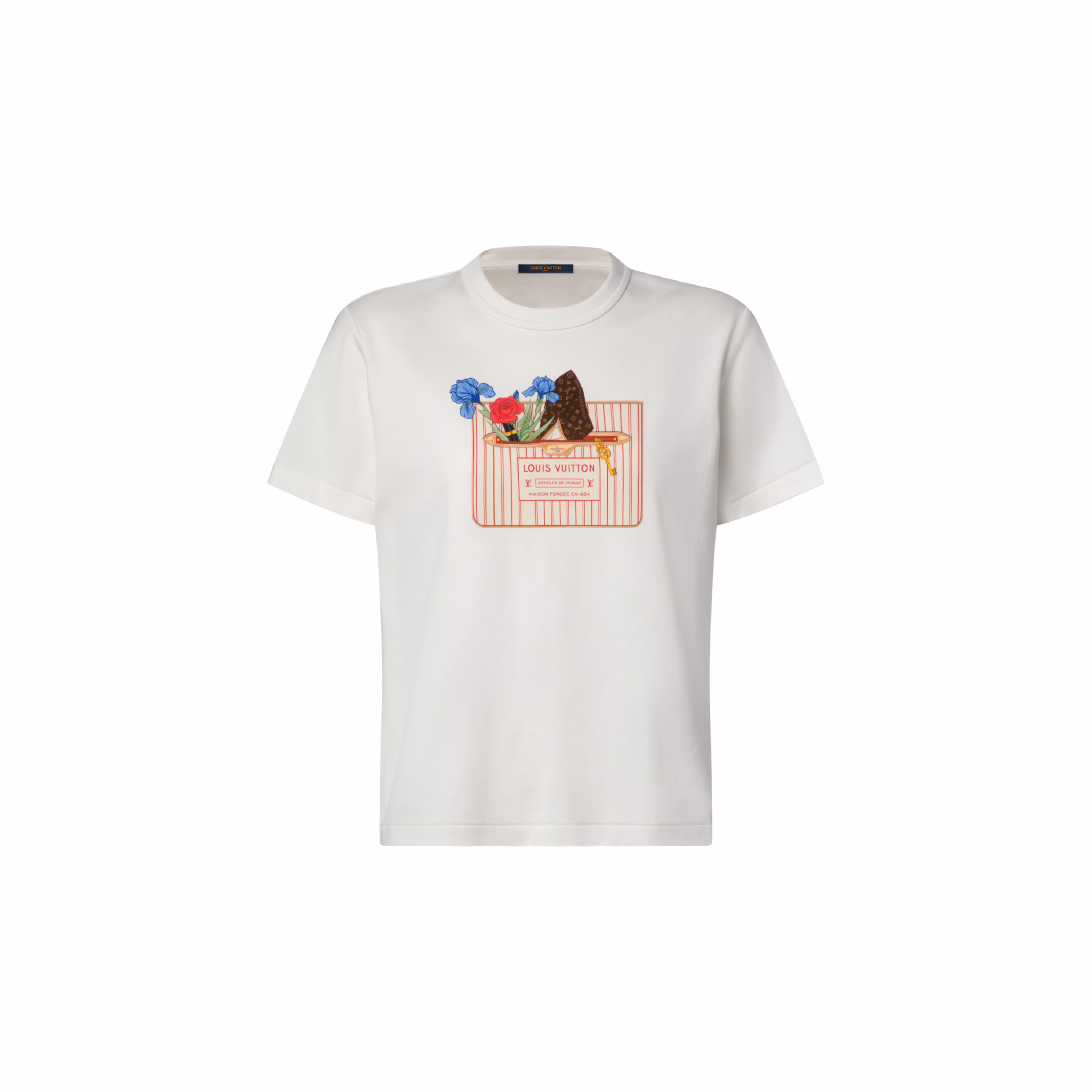 ネヴァーフル プリントTシャツ