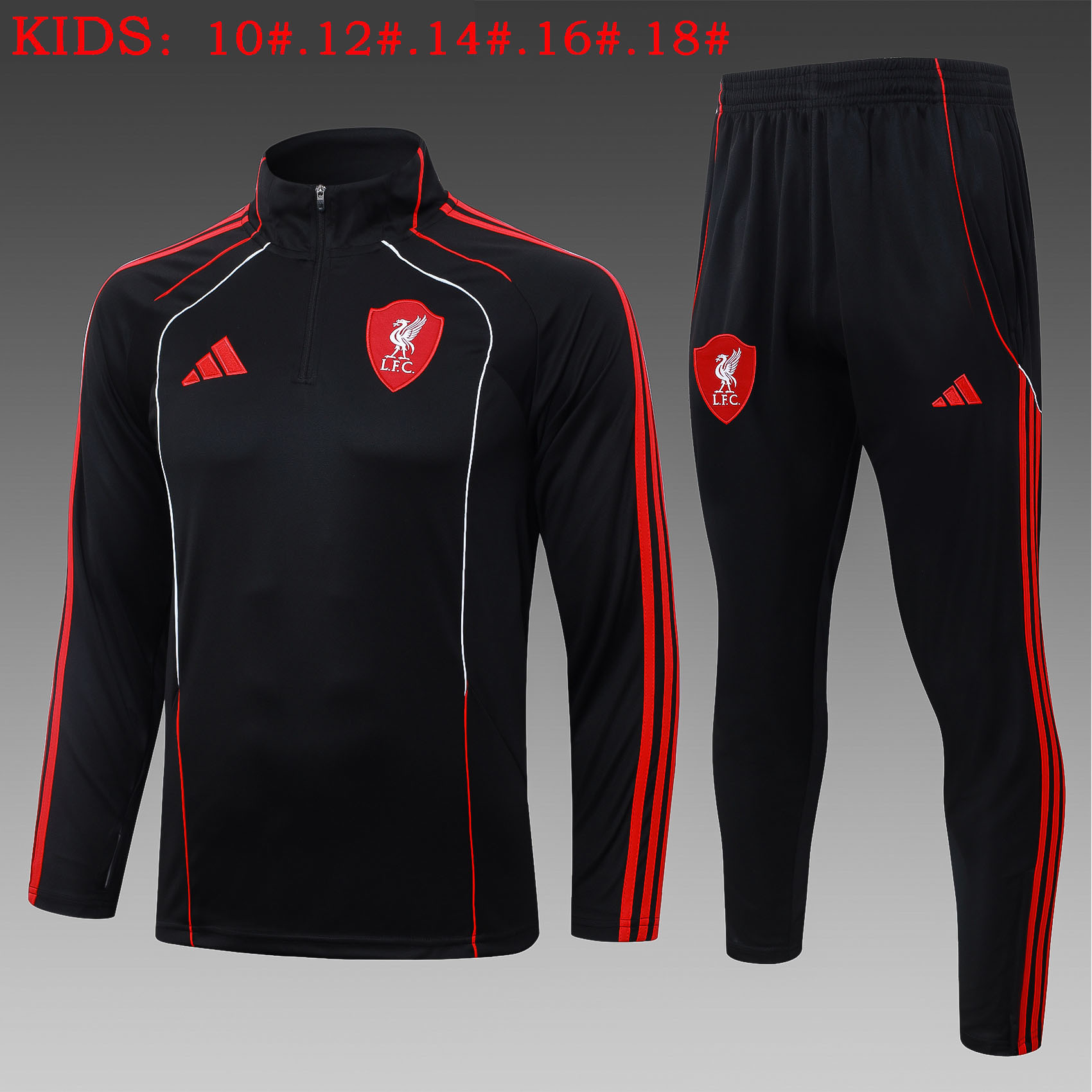Liverpool Kids Training Suit 25/26 | Soc Jersey - Premium Football Jersey