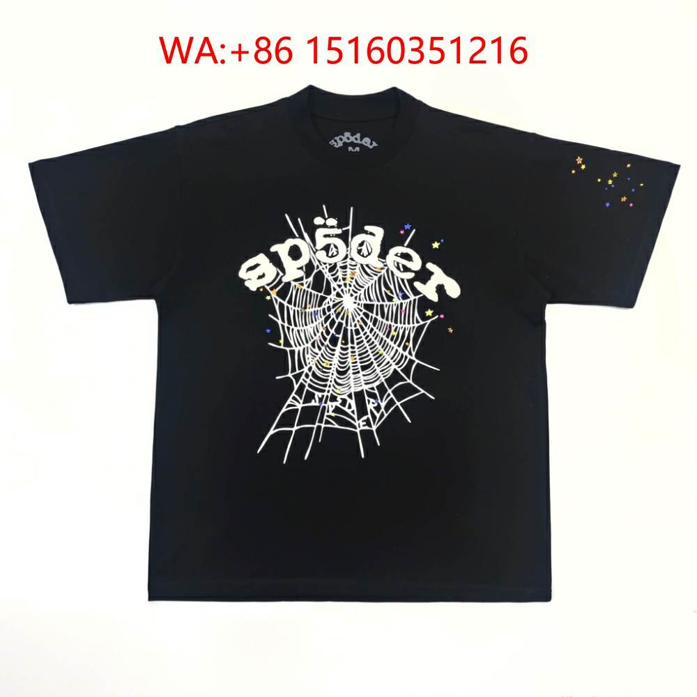 1:1 SP5DER WORLDWIDE T-shirt 01 Collection for men, Streetwear tee
