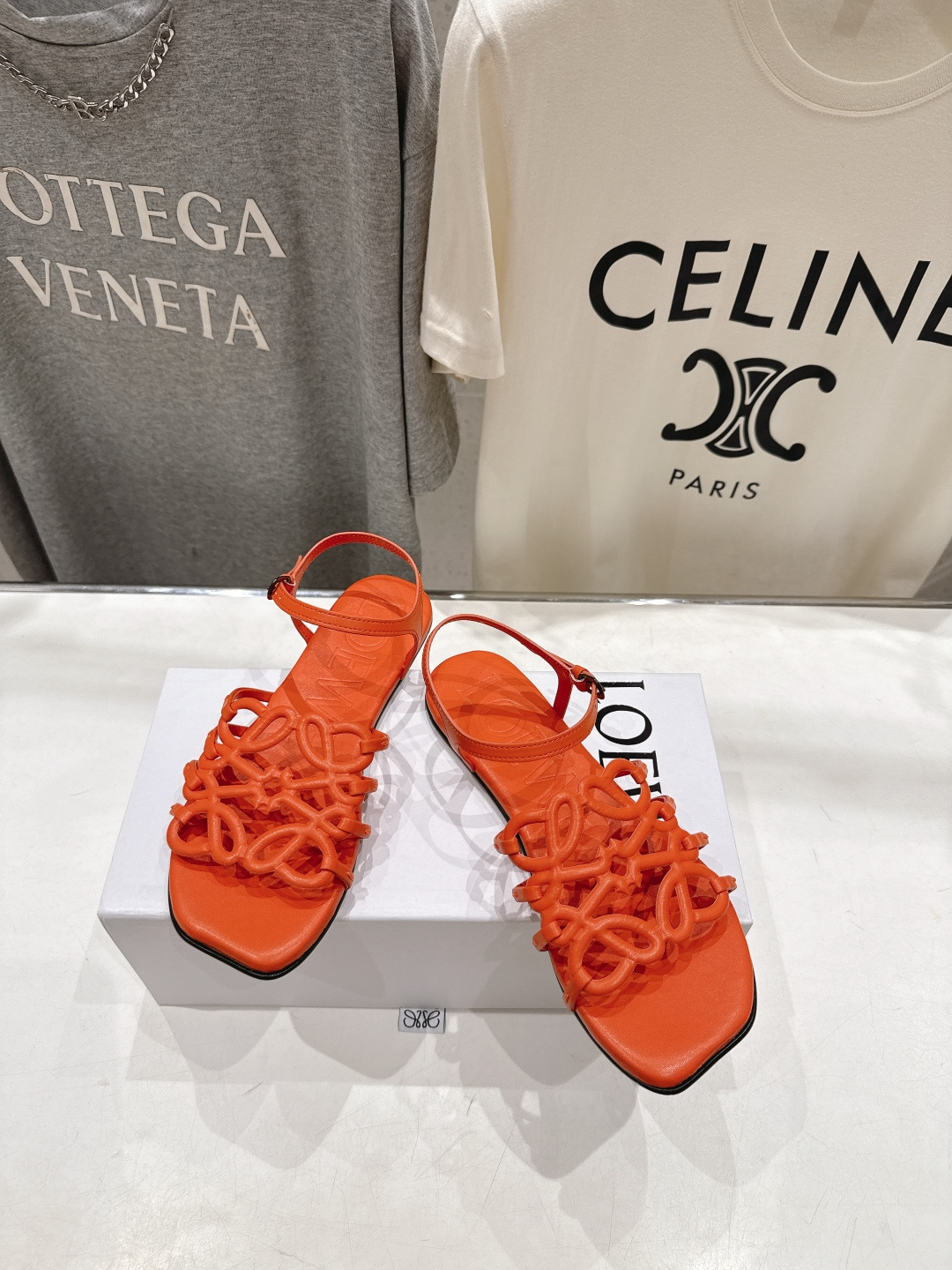 Loewe Petal Anagram Sandal
