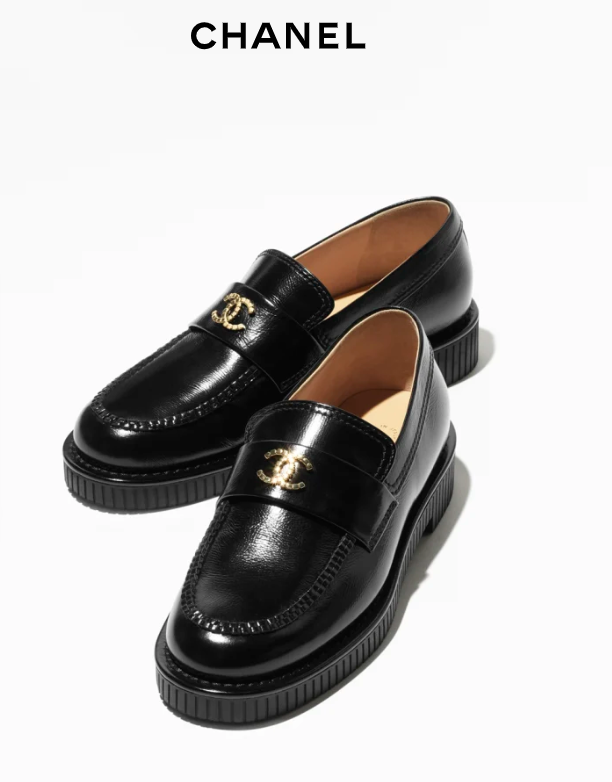 Chanel Leather Loafers