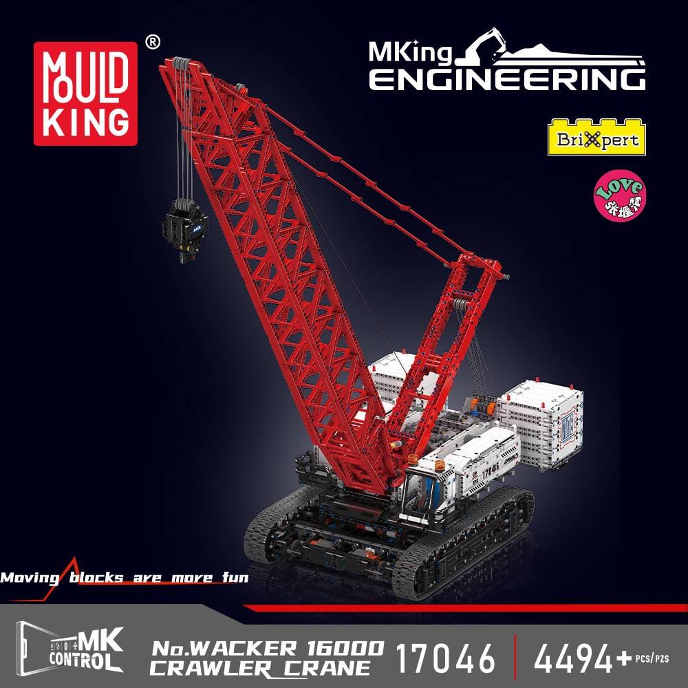 MOULD KING 17046 - Wacker 16000 Crawer Crane