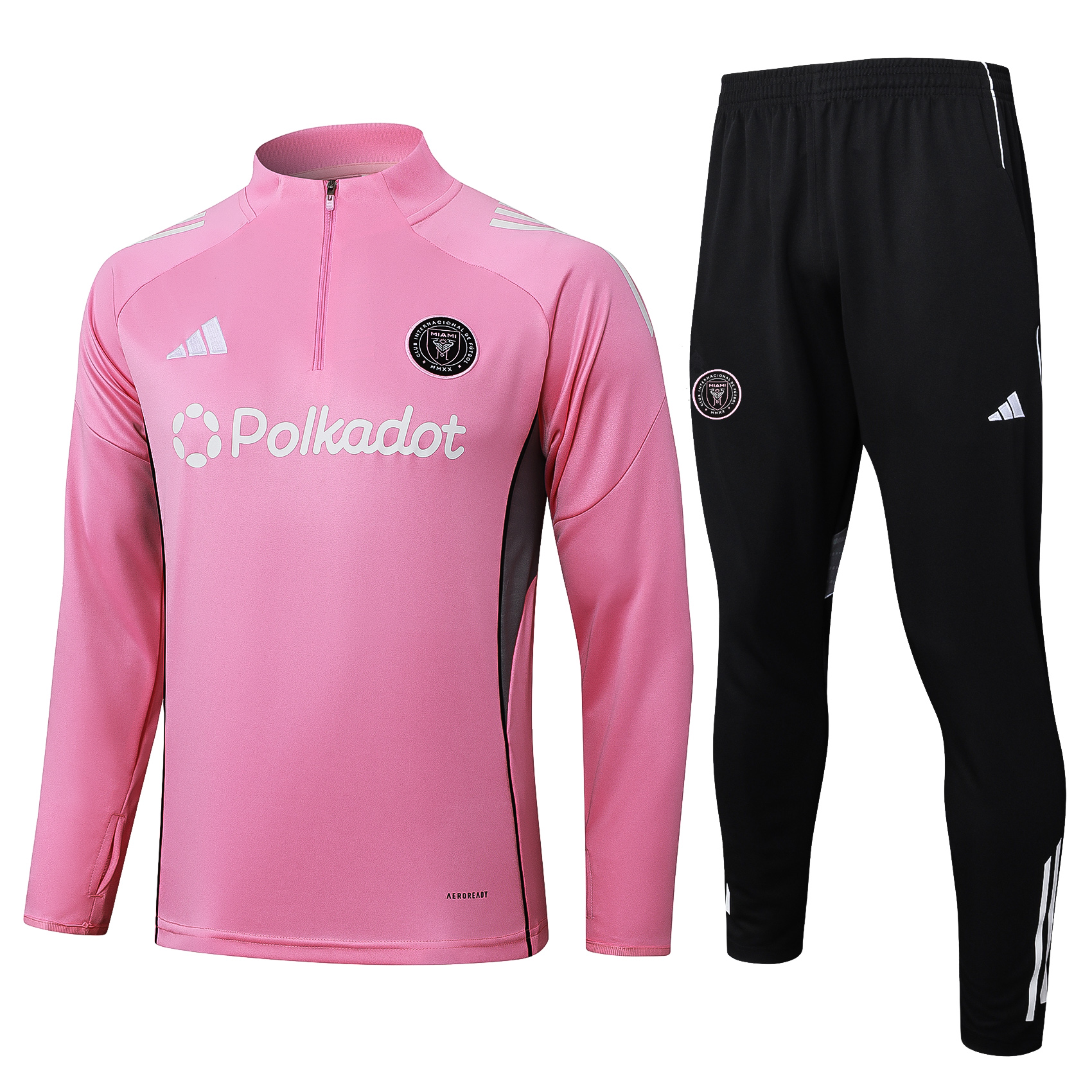 Adult/ Kids Miami 25/26 Half Zippered Training Suit B2523
