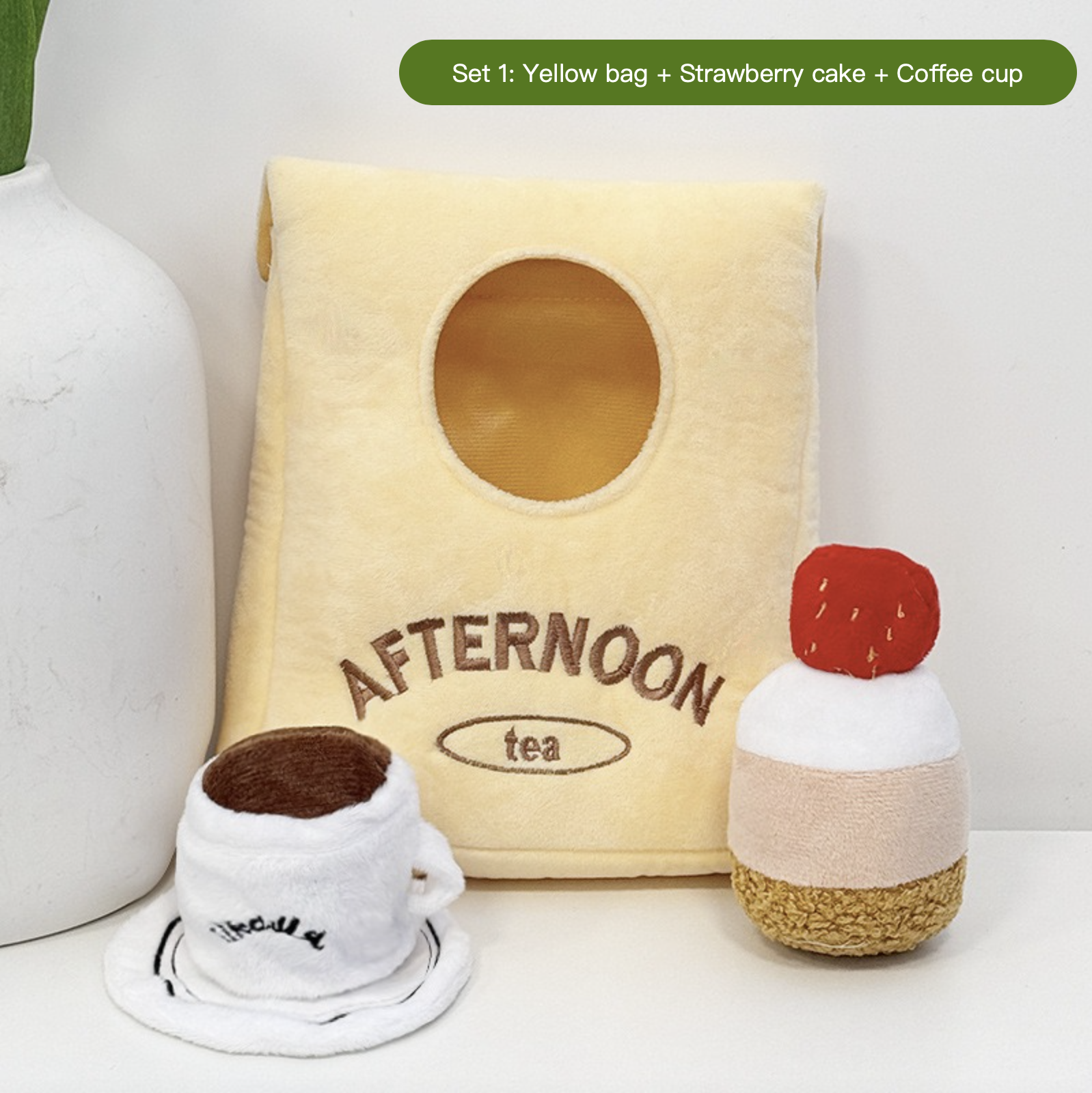 Plush Dog's Digging Fun Toys Hide Food Smelling Toy DIY Your Afternoon Tea