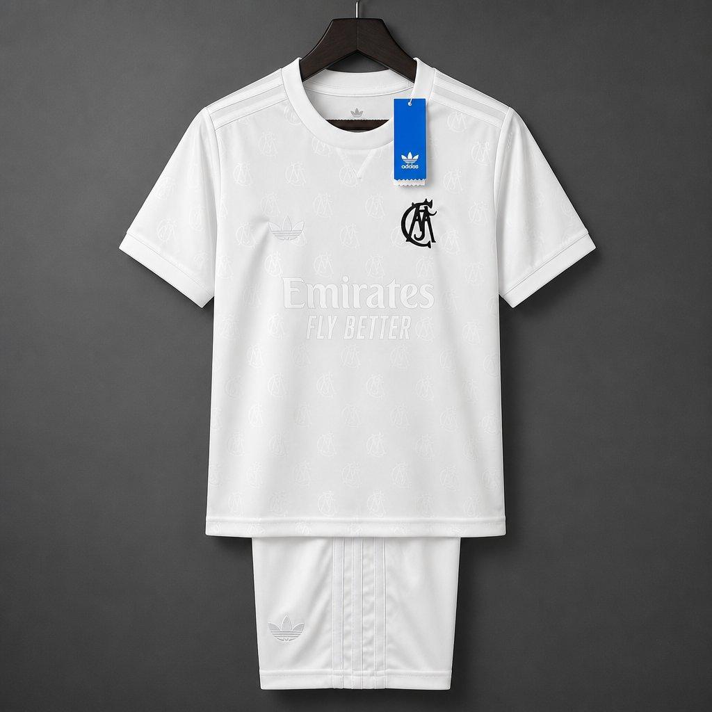 26/27 Kids Real Madrid 125 Years Anniversary Jersey 16-28 - musan